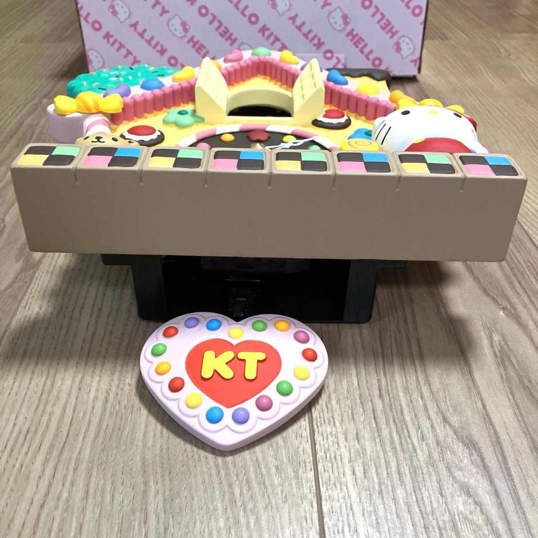 ハローキティ 希少　レア リズム時計 振り子時計 壁掛時計　やや訳あり