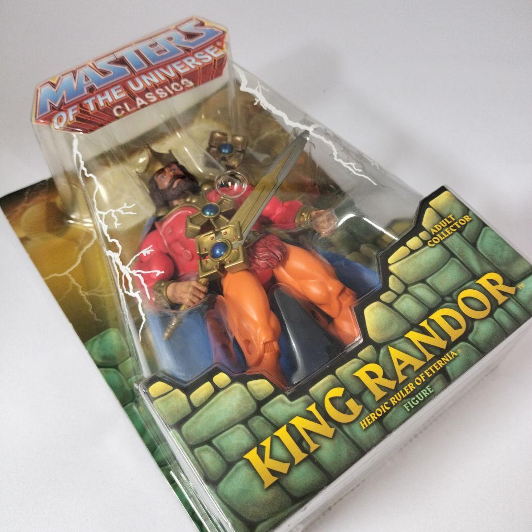 未開封　マスターズ・オブ・ザ・ユニバース　キング・ランドール　MOTU　マテル