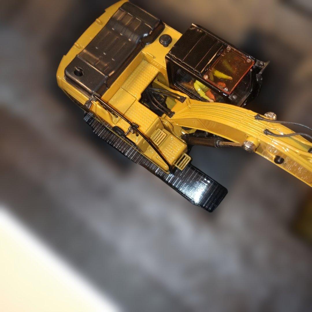 キャタピラー建機 CAT 320F L スケルトンバケット1/50