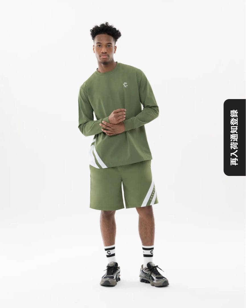 CRONOS ロンT XL ロングスリーブ カーキ