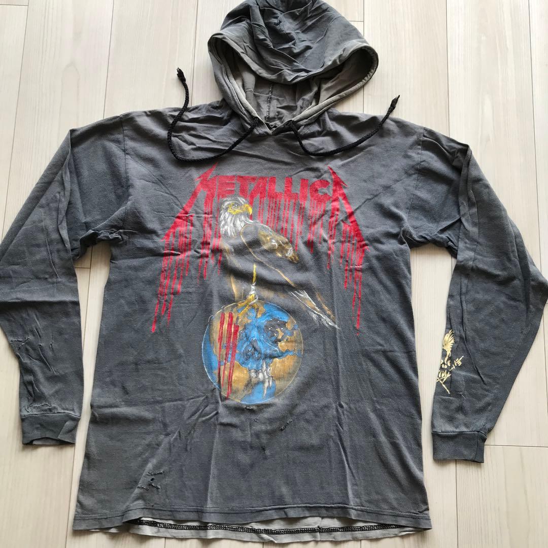 28 メタリカ llica 90年代ヴィンテージ ロンT パーカー