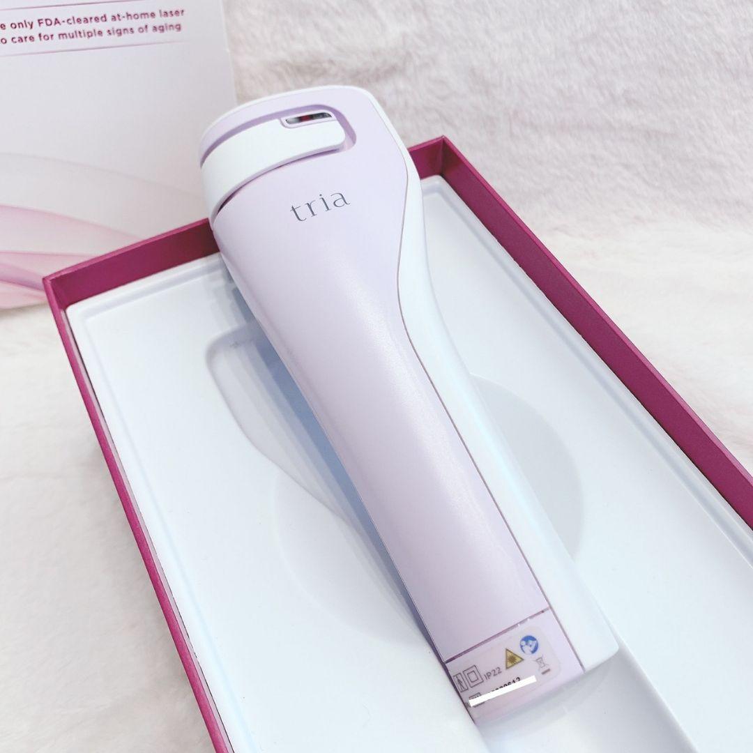 《ほぼ未使用》 トリア スキン エイジングケア レーザー Tria ライラック