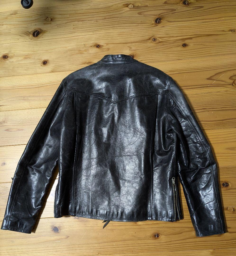 Y2レザー　馬革 ライダースジャケット　 DEVIL-FISH