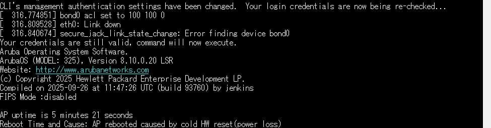 HPE Aruba IAP-325 Wi-Fi5(802.11ac) 2台