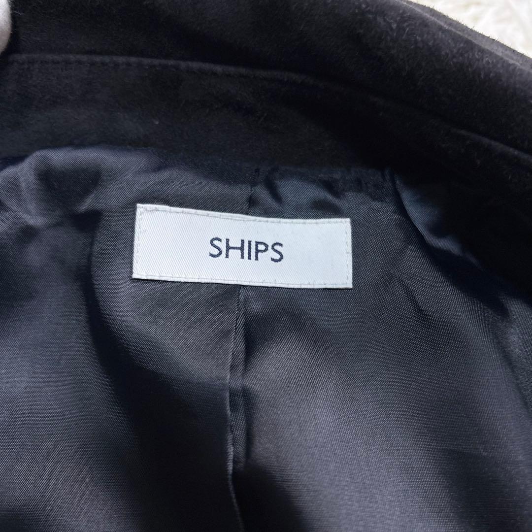 美品 シップス レザージャケット 近年モデル ダブルジップ ヤギ革