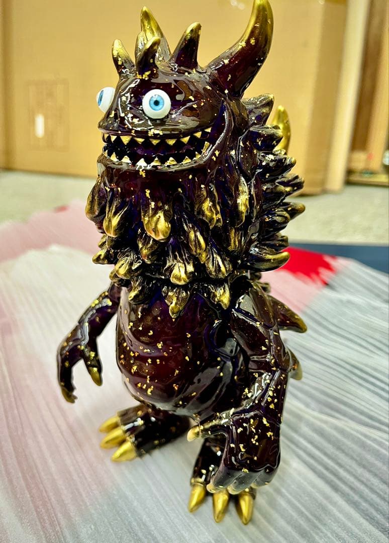 レア】T9G rangeas t9g ランジアス 純金箔 伝統工芸品 ソフビ - メルカリ