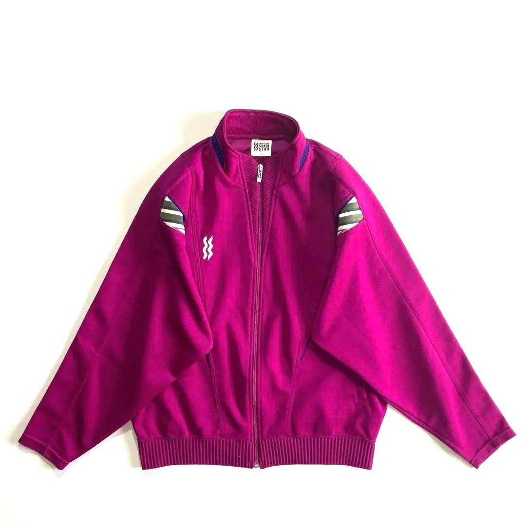 90s SUPER STAR ジャージ セットアップ L 赤紫 - メルカリ