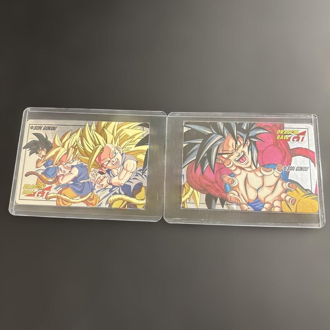 【1997年製】ドラゴンボールGT カードダス 孫悟空2枚セット