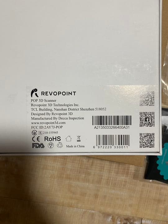 ⭐️新品⭐️約70%off⭐️3Dスキャナー 《Revopoint POP》値段交渉〇