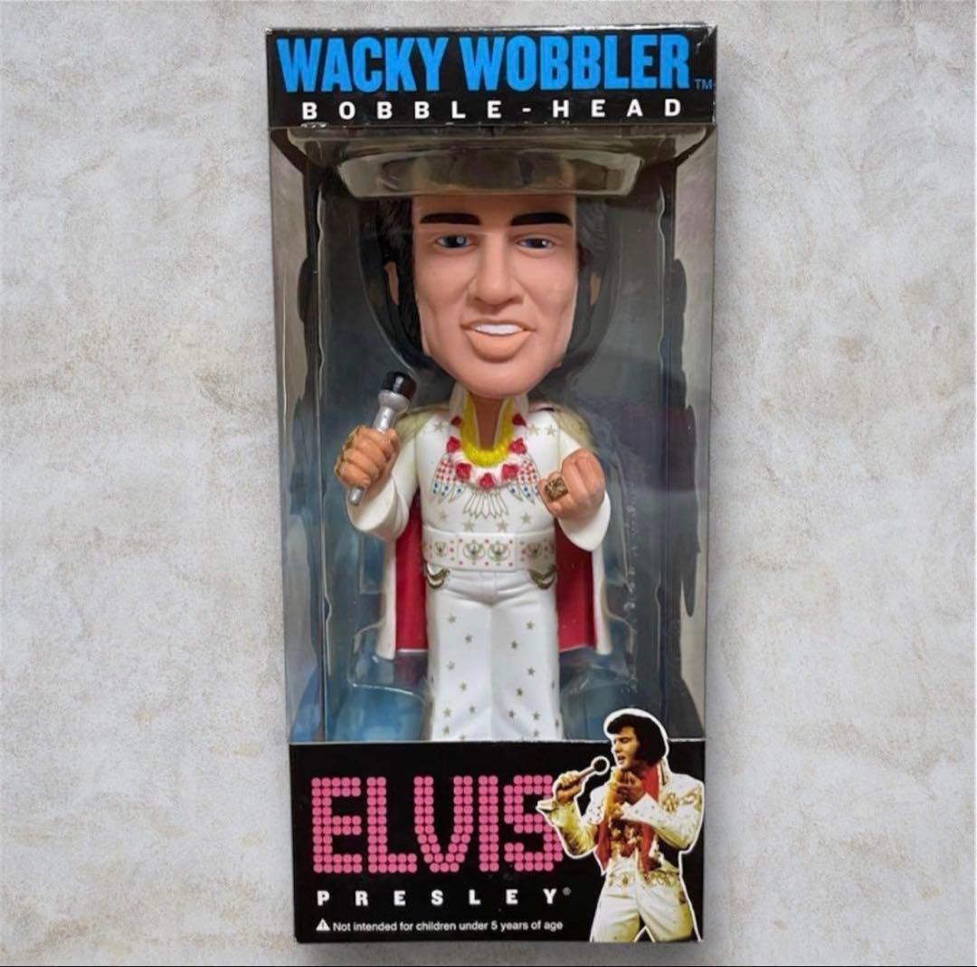ワッキーワブラー エルヴィス・プレスリーフィギュア　4体セット　FUNKO