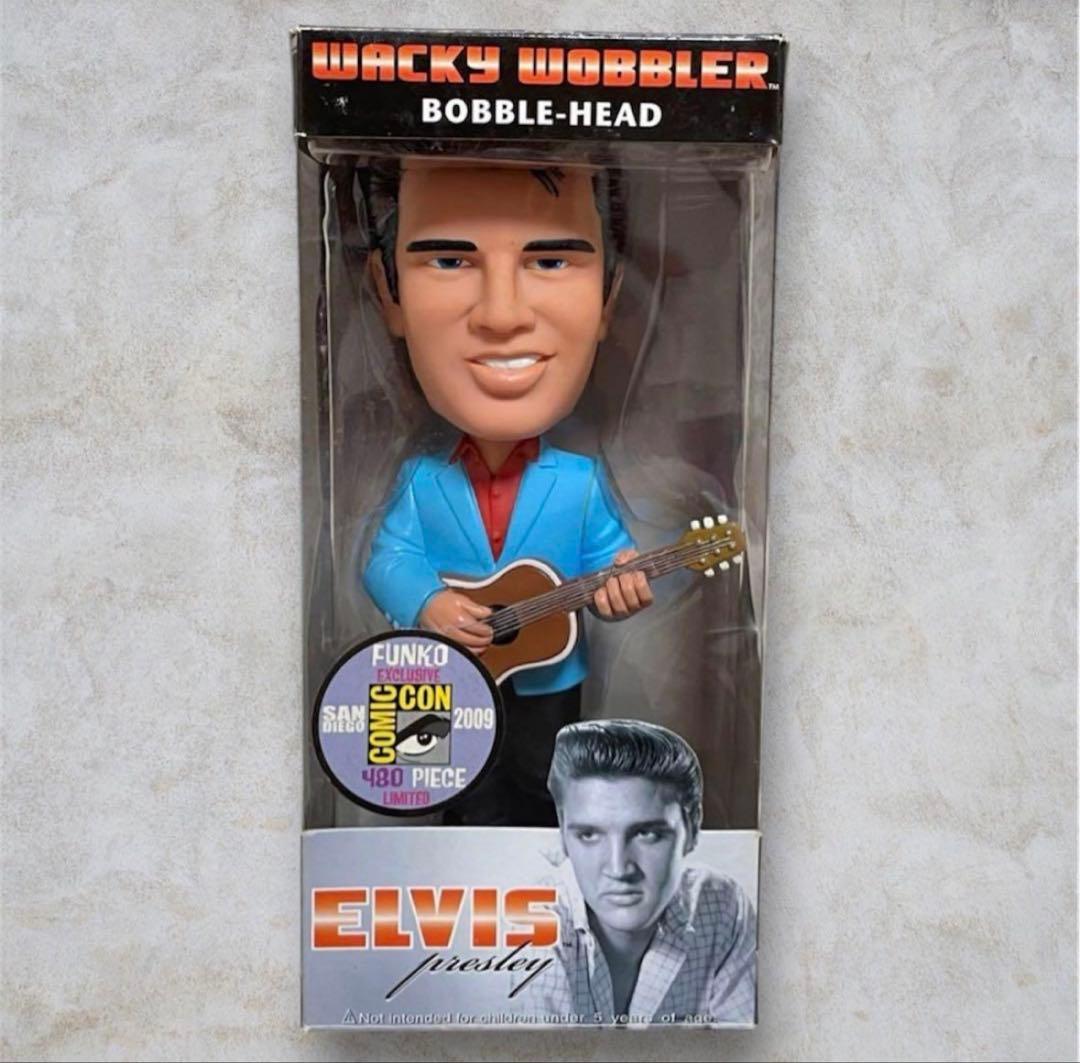 ワッキーワブラー エルヴィス・プレスリーフィギュア　4体セット　FUNKO