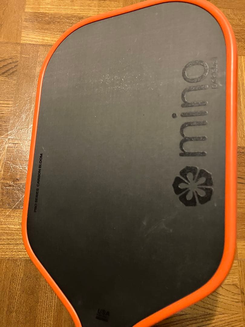 mino ピックルボールパドル オレンジ - メルカリ