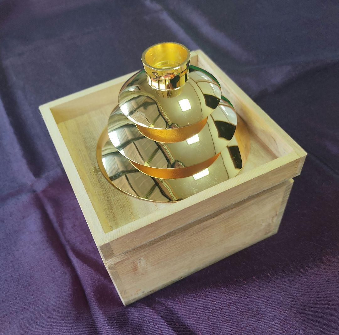 24KGP 金杯三連セット 純金GP盃重量 木箱飾箱入り - メルカリ