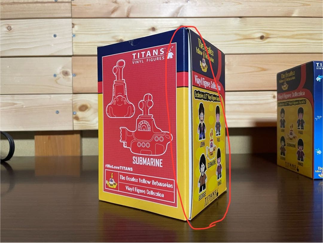 【未開封品】TITANS製 Beatles フィギュア4体セット