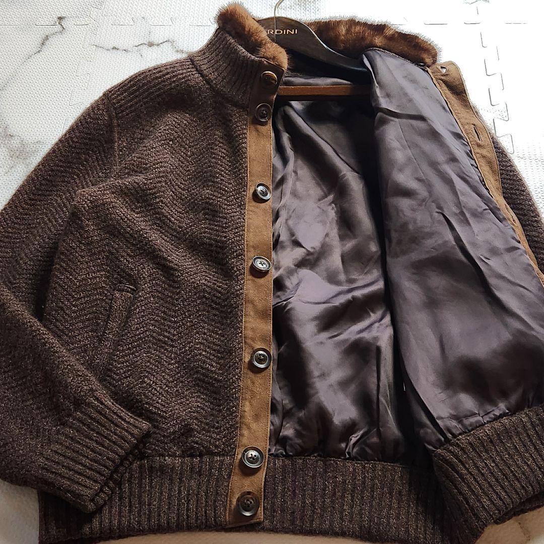 最高級✨ミンクファー ランバン ドライビングジャケット 総カシミヤ ニット 楽天市場】ミンクファーコート 9分袖 シルバーフォックスファー