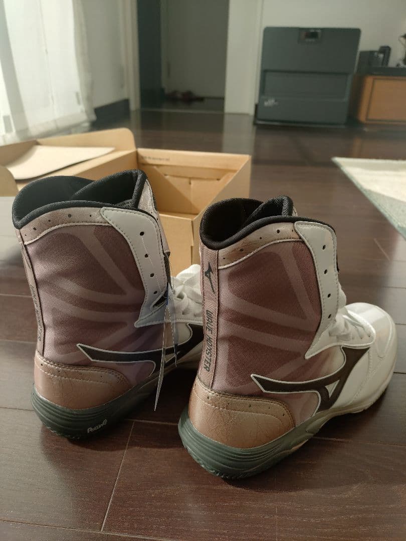 MIZUNOボクシングシューズウエーブモンスター白　 26.5cm　ミズノ正規品