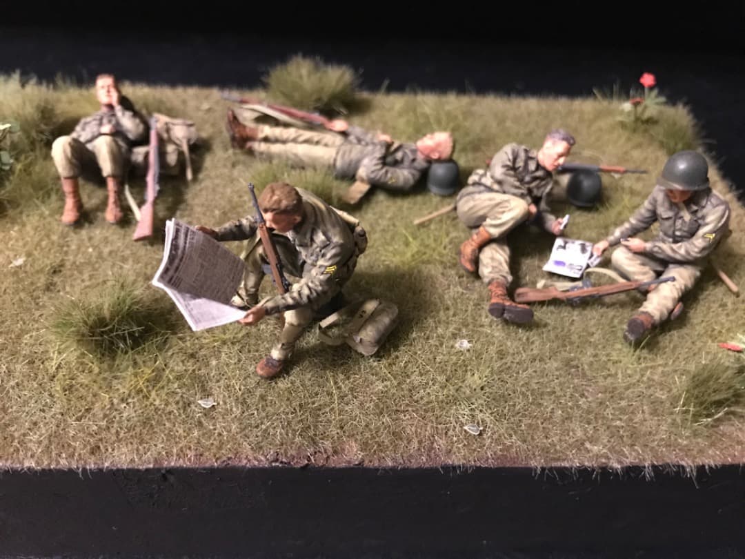 白い悪魔様　ジオラマ　ミニアート 35318 1/35