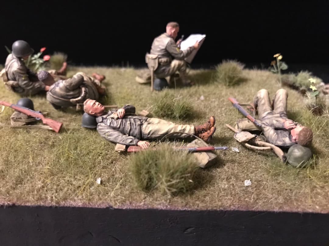 白い悪魔様　ジオラマ　ミニアート 35318 1/35