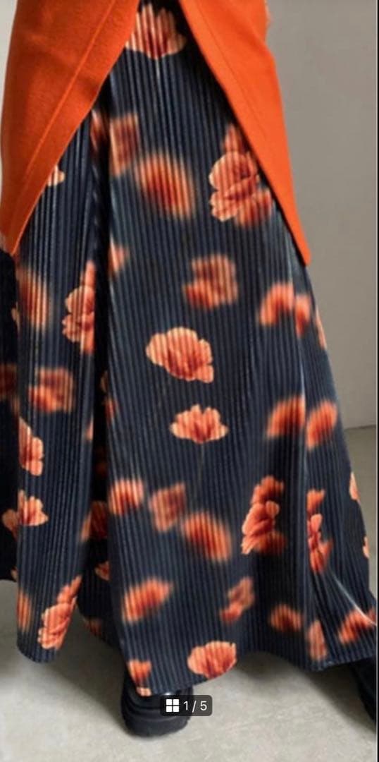 amerivintage MILA VELOUR CUT SKIRT 美品 - メルカリ