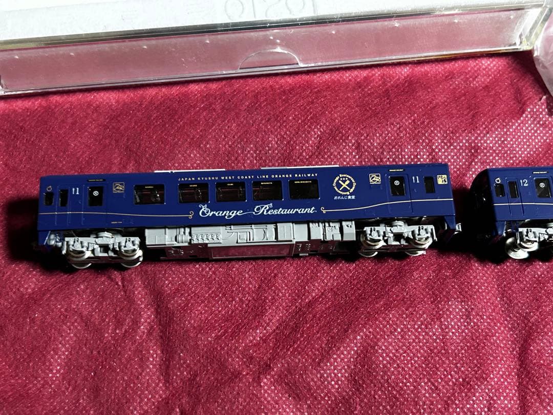 TOMIX 98128肥薩おれんじ鉄道　おれんじ食堂Nゲージ　室内灯あり