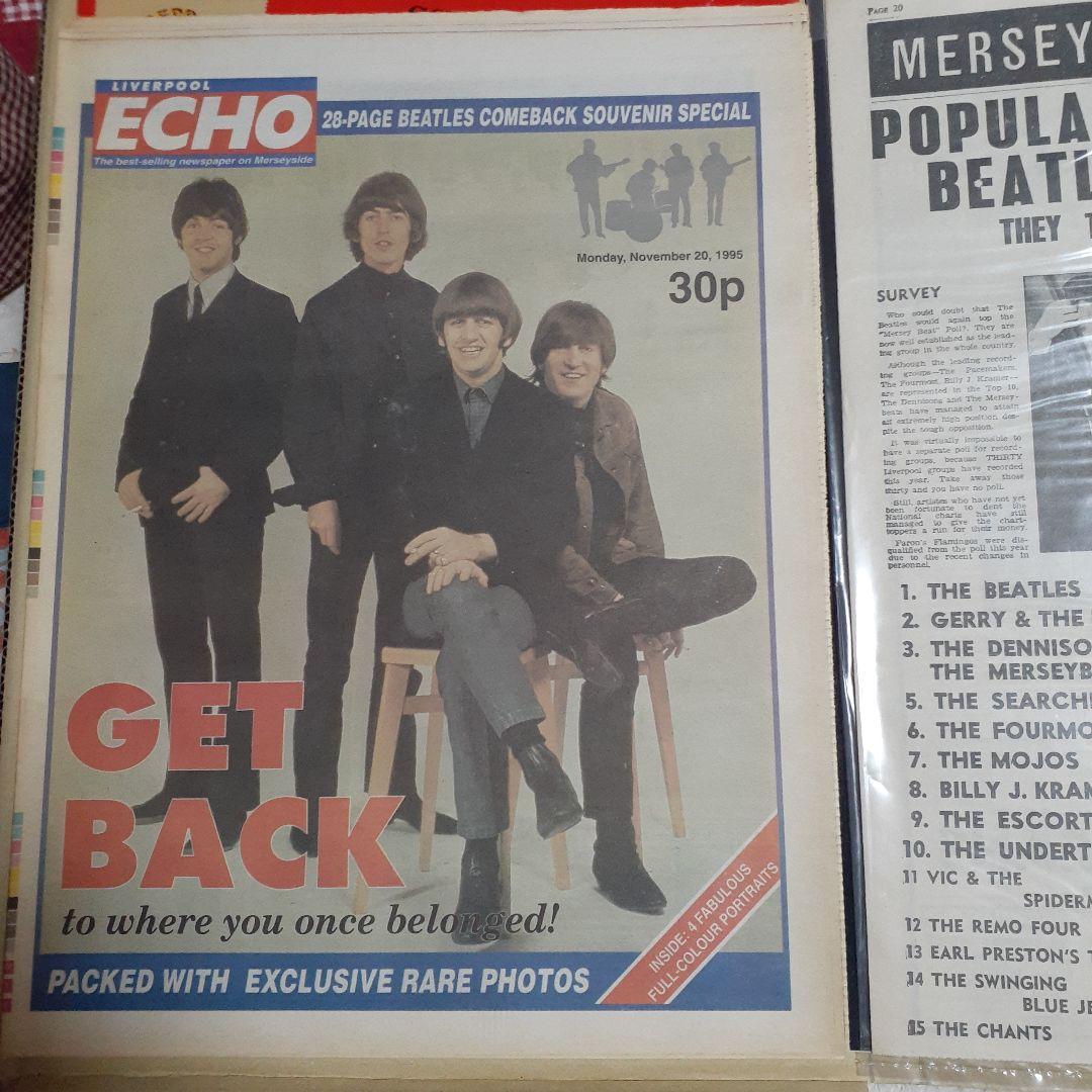 入手困難ビートルズ1960年代 大判ポスターブック新聞色々8冊セット★送料込み