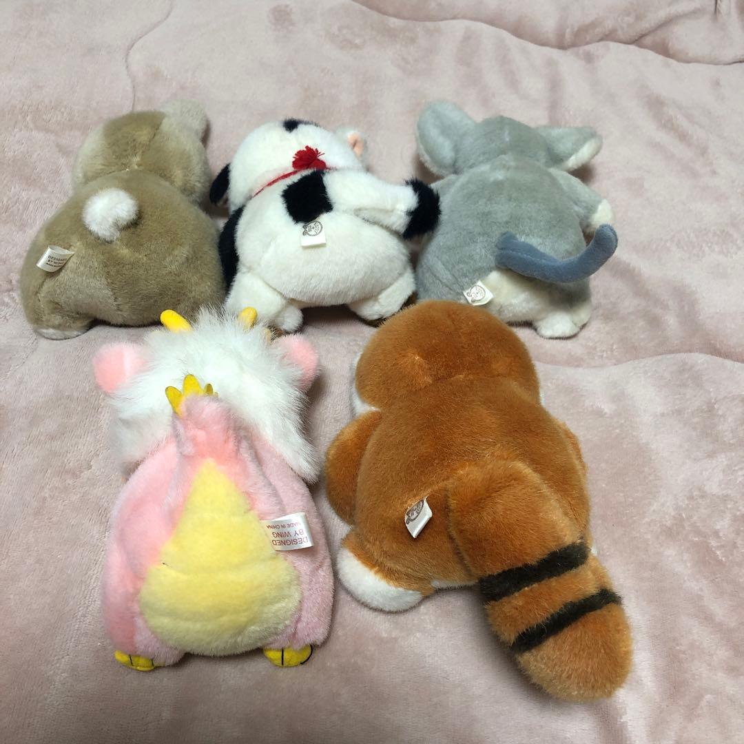 ヒロクンハウス　ワイワイ　ぬいぐるみ　18こセット　中古品