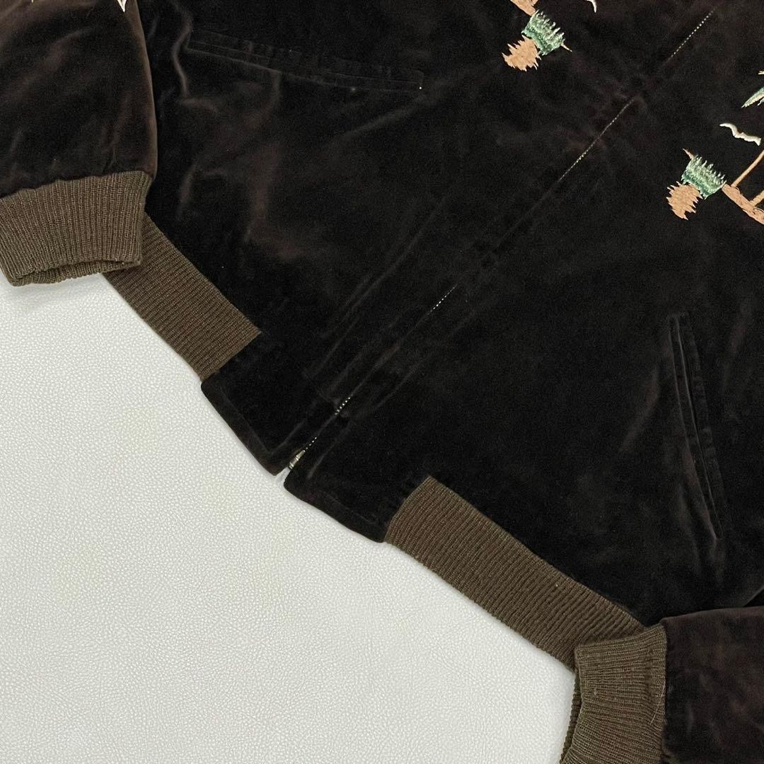 美品 テーラー東洋 別珍 リバーシブル スカジャン M18279 - メルカリ