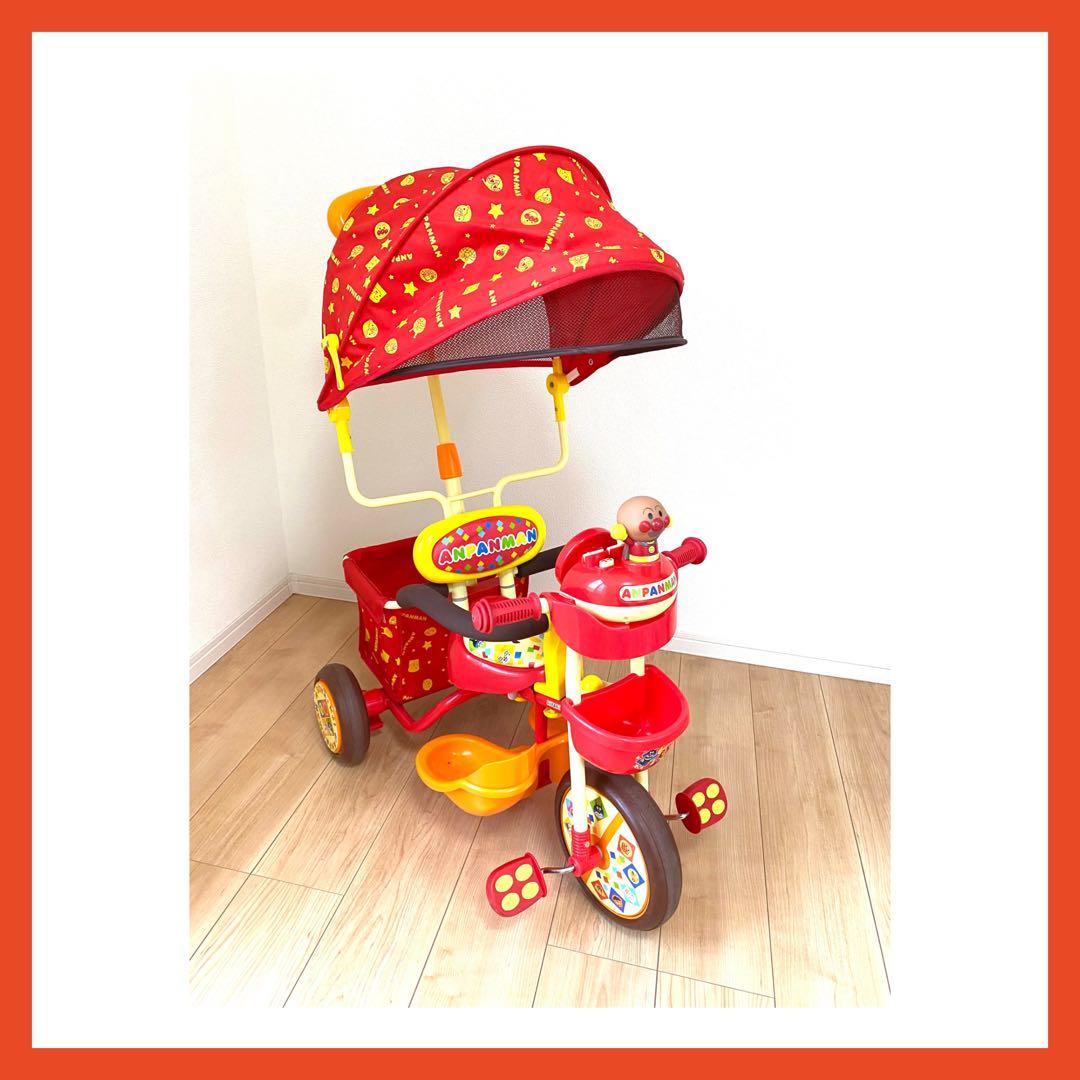 アンパンマン 三輪車 デラックスR 説明書付き - メルカリ