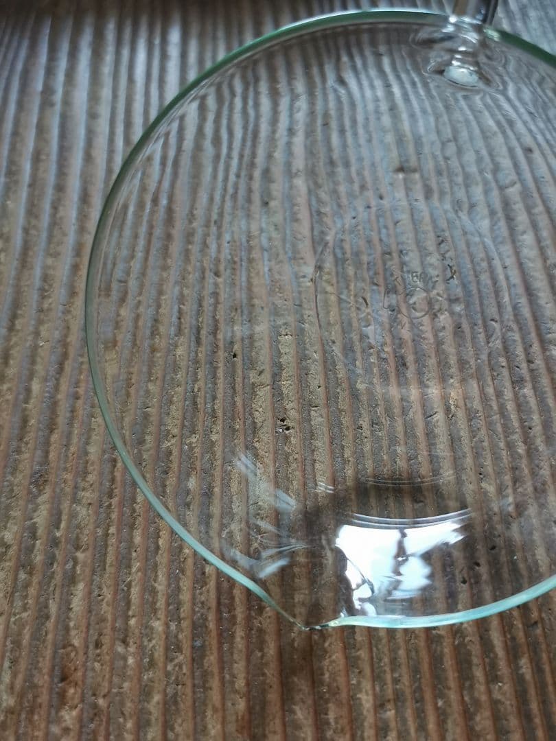 ドイツヴィンテージ薄口 イエナガラス 片口ピッチャー 淡グリーン軽い