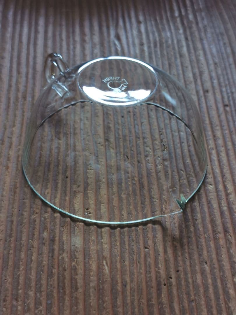 ドイツヴィンテージ薄口 イエナガラス 片口ピッチャー 淡グリーン軽い