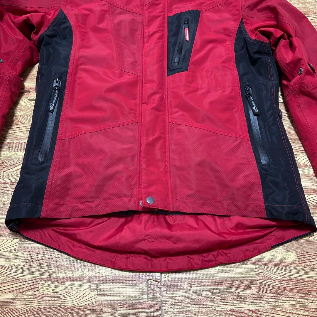 ワークマン イージス360° リフレクト透湿防水防寒ジャケット レッド M