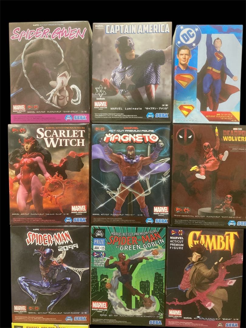 MARVEL マーベル　フィギュア　まとめ売り アメコミ