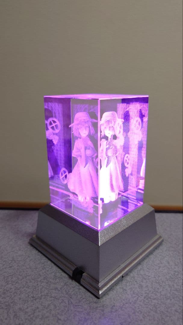 椎名まゆり 3Dクリスタル