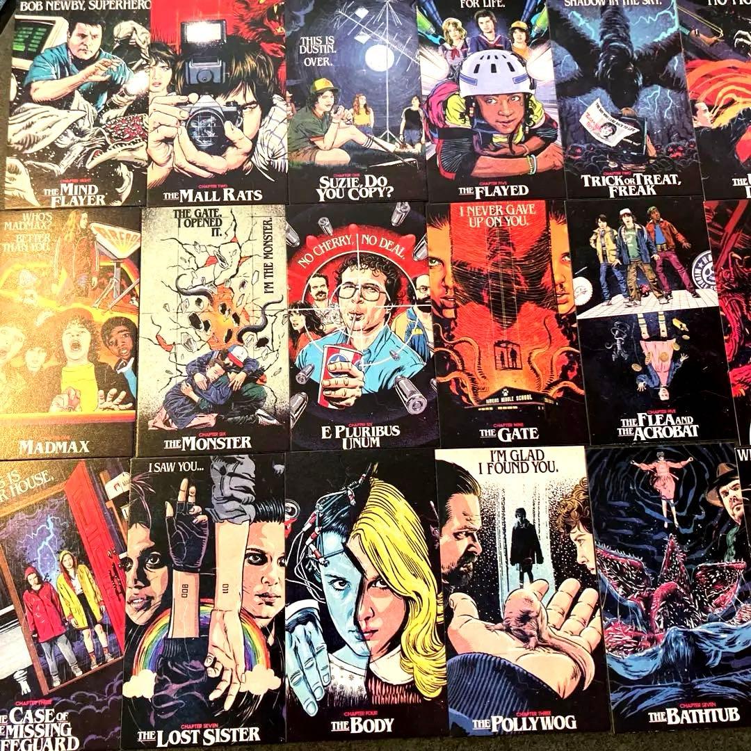 ストレンジャーシングス コレクションカード 両面印刷 24枚セット