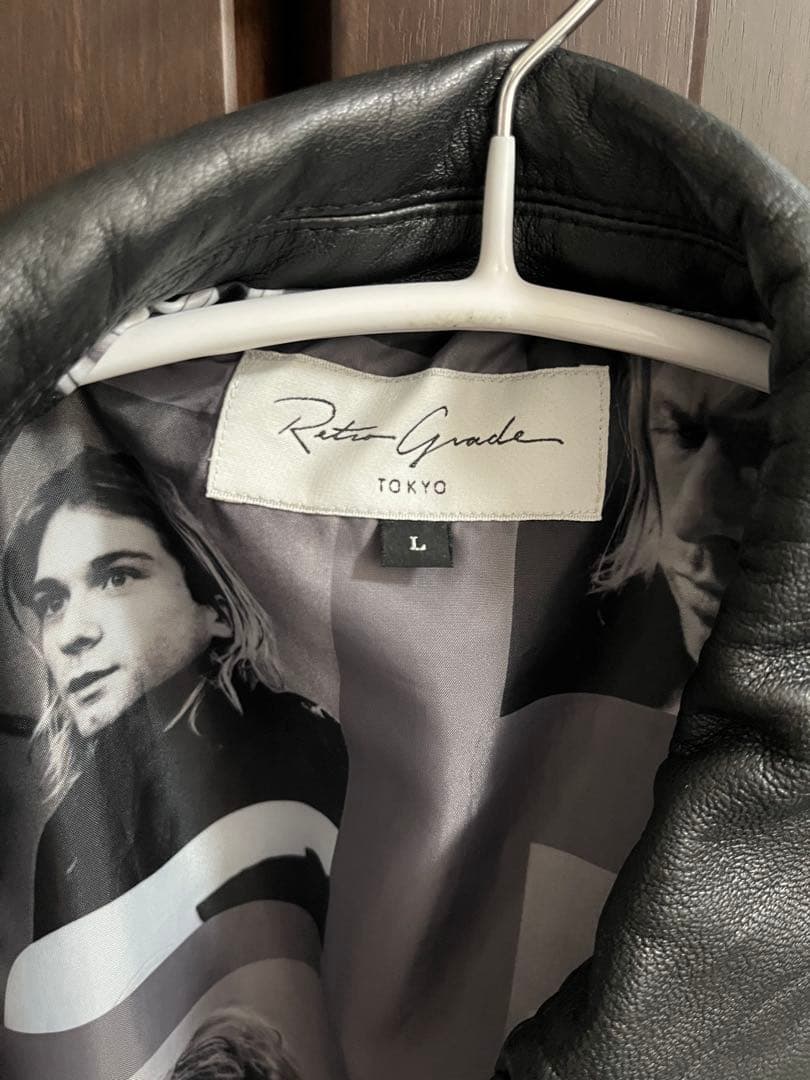 レトログレード×カートコバーン トラッカー ライダース - メルカリ