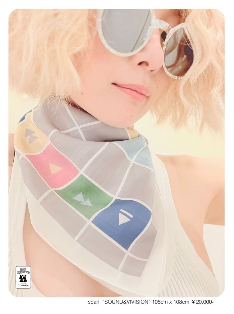 vivision SCARF “SOUND&VIVISION” スカーフ