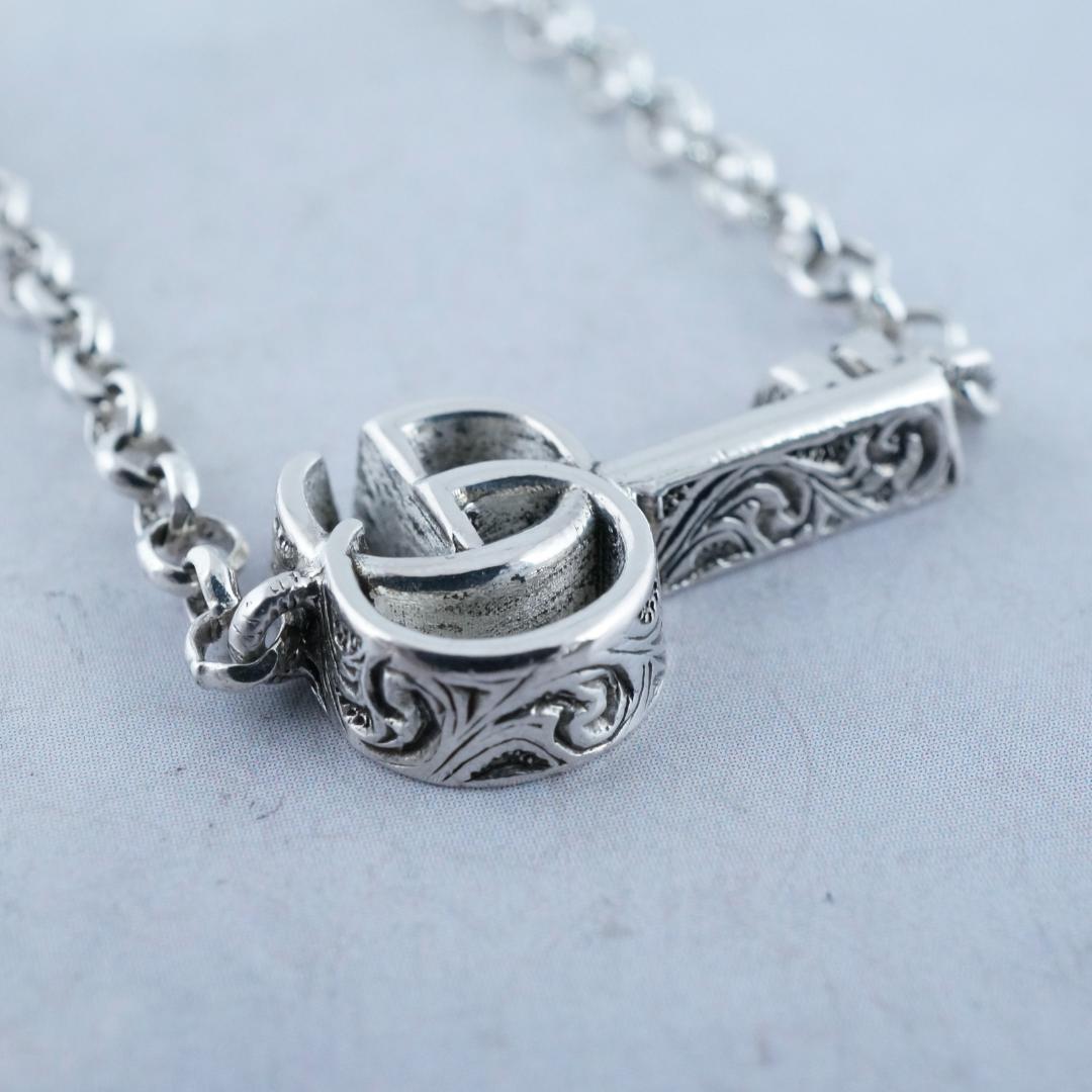 新品仕上 グッチ マーモント キー ブレスレット 925 GUCCI（グッチ） 並行輸入 ブレスレット GUCCI GGマーモント 627749