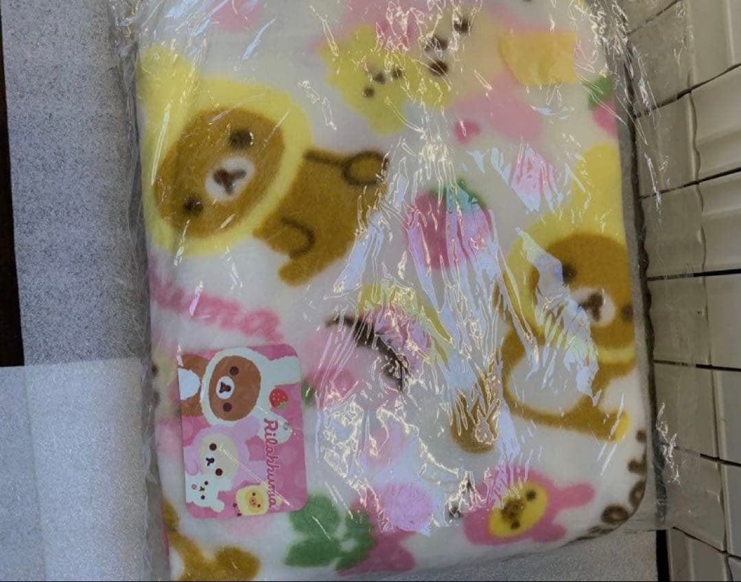 未開封 未使用 レア リラックマ 着るフリース (s)