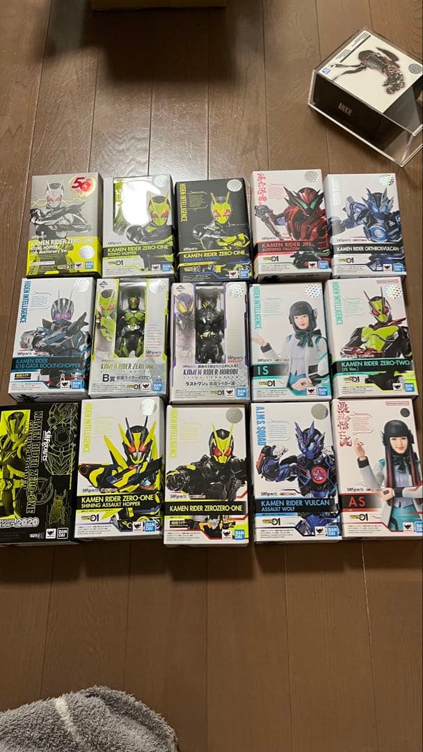 仮面ライダーゼロワン　フィギュアーツ　セット BANDAI SPIRITSの2大ブランドがコラボする超ビッグなラインナップ！10