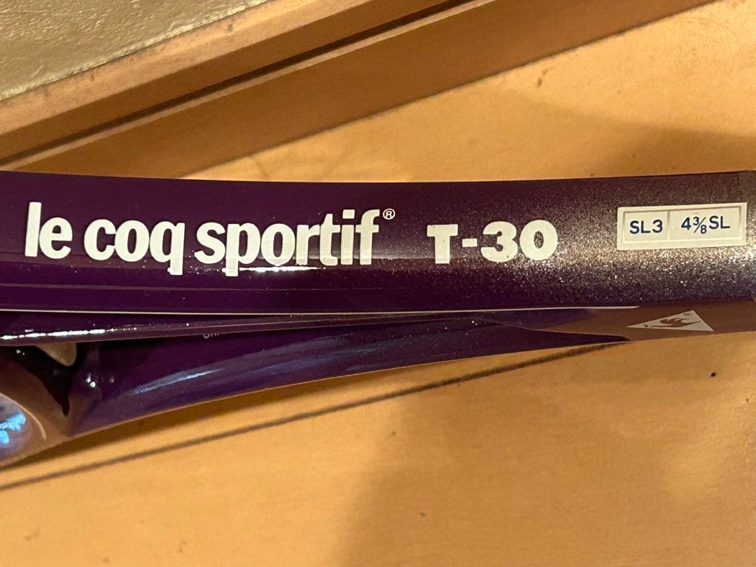 未使用 le coq sportif T-30 ラケット 日本未発売 ルコック - メルカリ