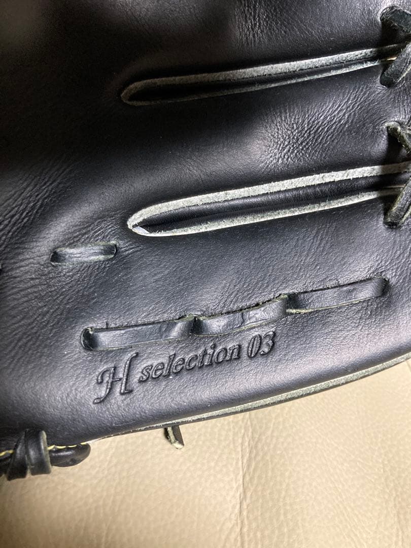 ミズノmizuno 軟式 黒 H selection 03 限定モデル 29cm - グローブ