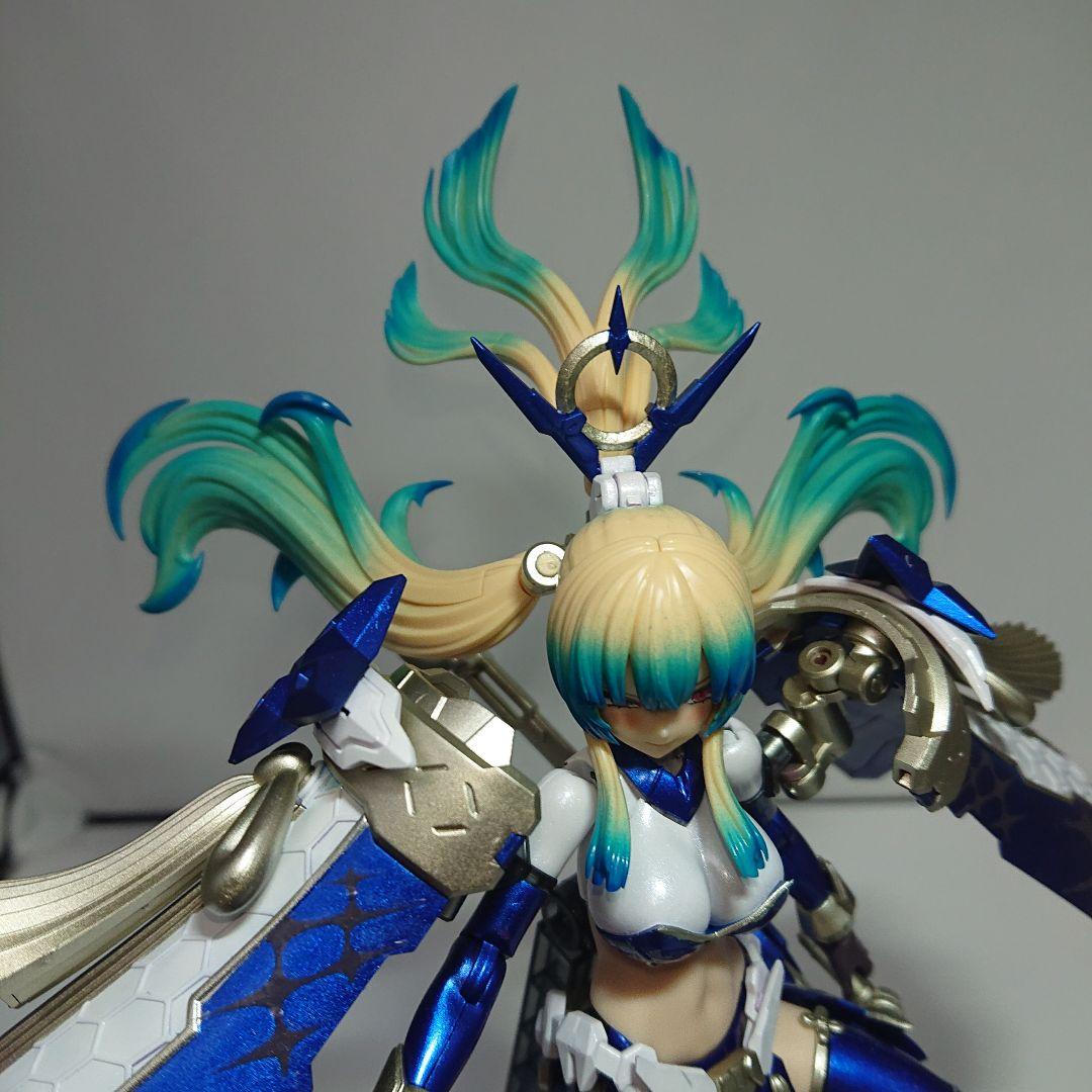 塗装完成品 メガミデバイス 皇巫 アマテラス 日蝕 ジャンク品 オリジナルカラー