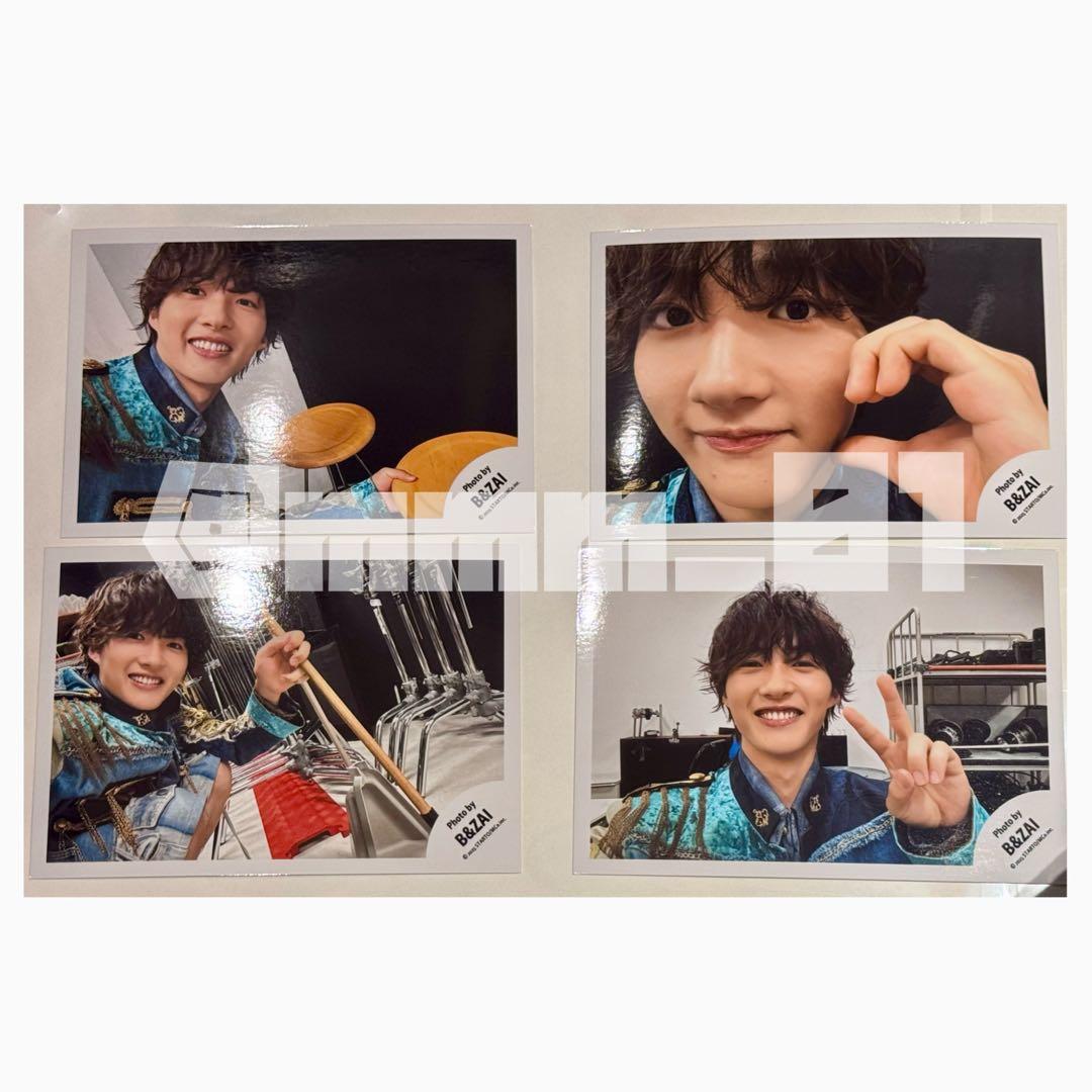 B&ZAI バンザイ 稲葉通陽 ファミクラストア アクスタ セルフィー4枚