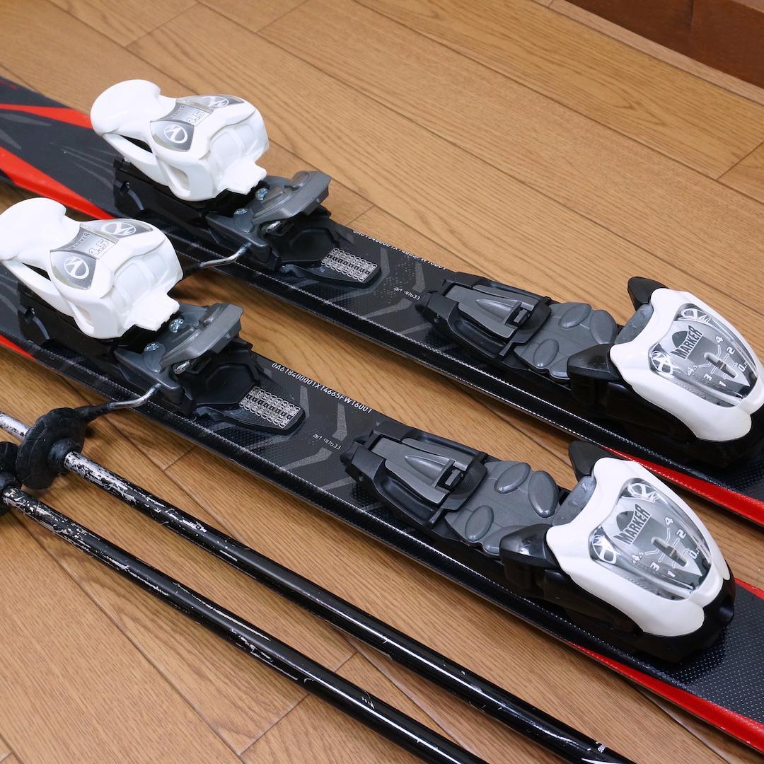 メンテ済 120cm 靴22cm NORDICA カービングスキーセット - メルカリ
