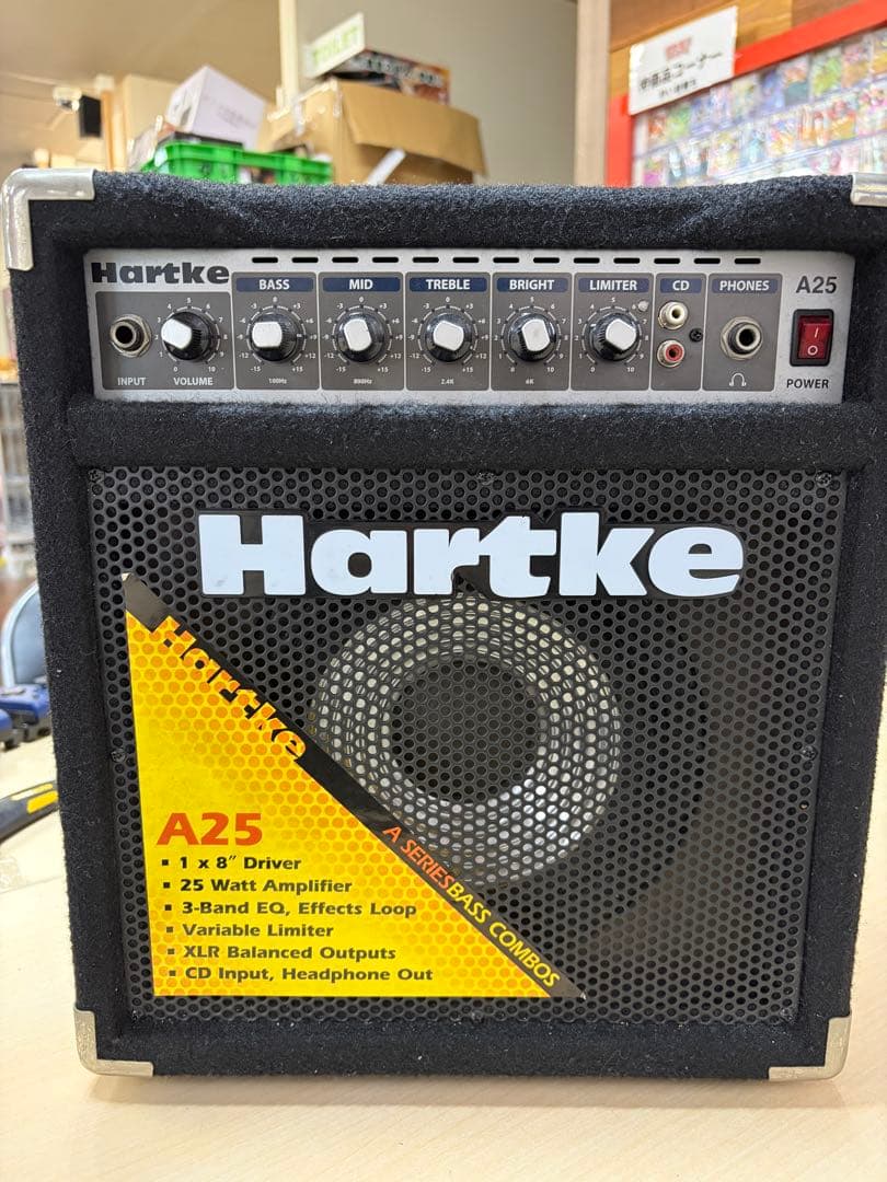 Hartke A25 ベース用アンプ 25W ハートキー Amazon | Hartke HD series 『HD25』 ベースアンプ・コンボ 25W 「国内