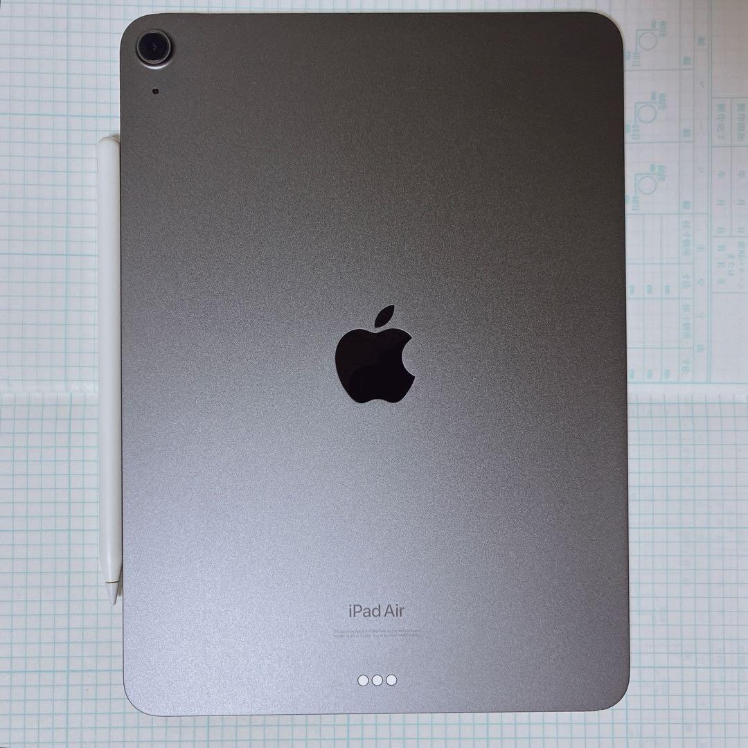 iPad Air 第5世代 64GB スペースグレイ Apple Pencil - メルカリ