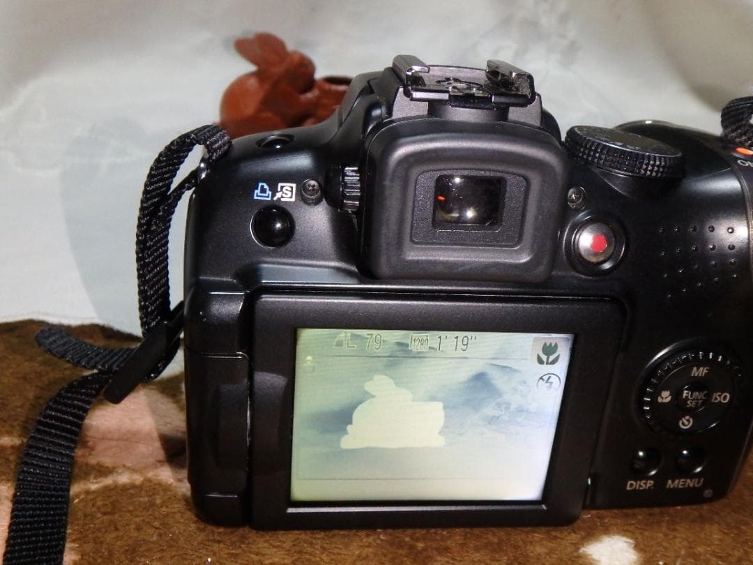 動作品 CANON PowerShot SX20IS デジタルカメラ 乾電池駆動 - メルカリ