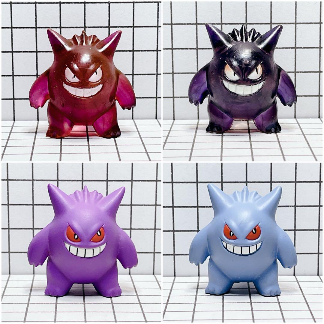 希少 ポケモン モンコレ ゲンガー 4色セット クリア - メルカリ