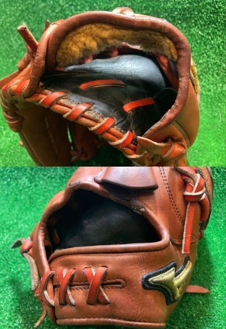 即戦力・BSS限定】ミズノプロ 一般硬式用 投手用 グラブ 菅野型 修理済