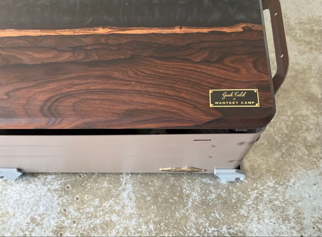 限定品】シェルフコンテナ25 Geek Field WANTKEY CAMP - メルカリ